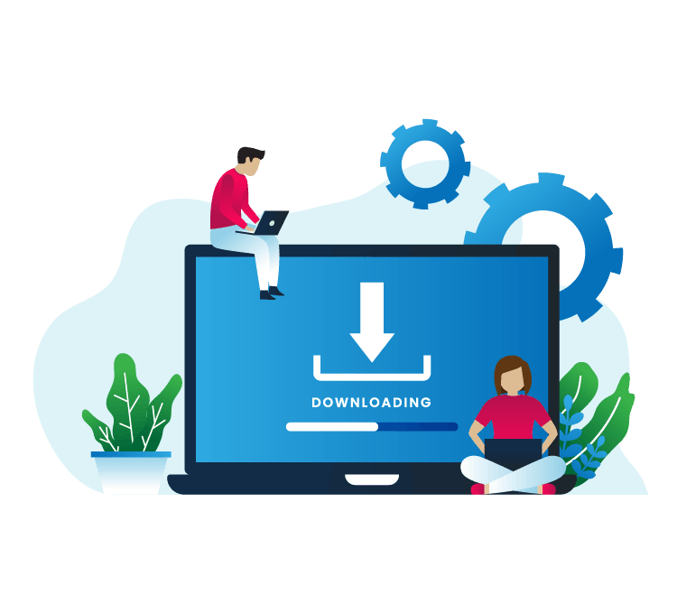 downloading website updates